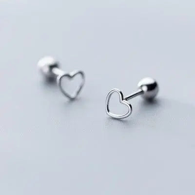 Heart Nut Earrings
