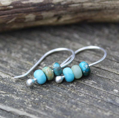 Turquoise Bead Earrings