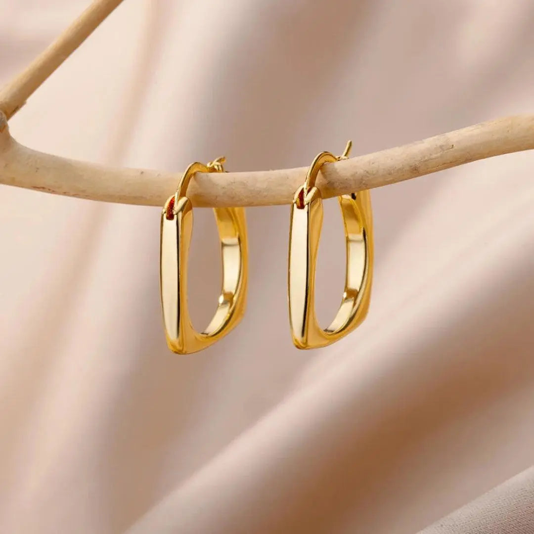 Exquisite Gold Earrings