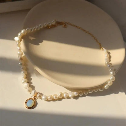 Moonstone Bead Pendant