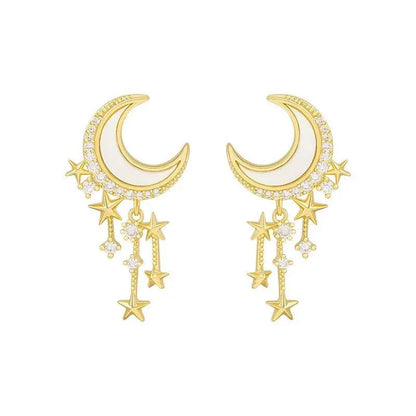 Luxurious Moonlight Earrings