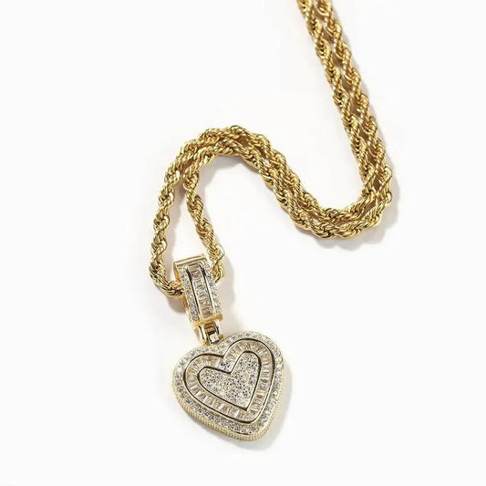 Golden Heart Luxe Pendant