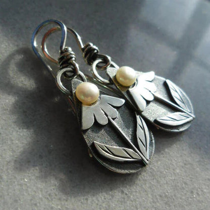 Flower earrings
