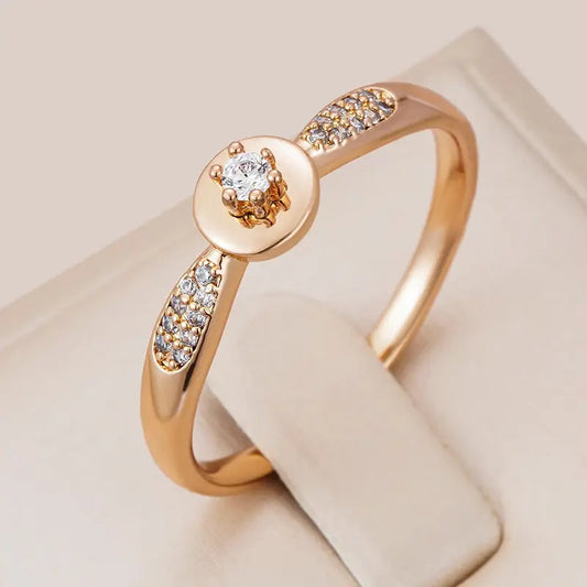 Zirconia Ring in Gold