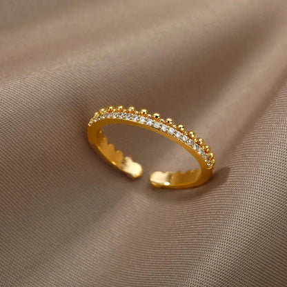 Elegant Gold-Plated Ring