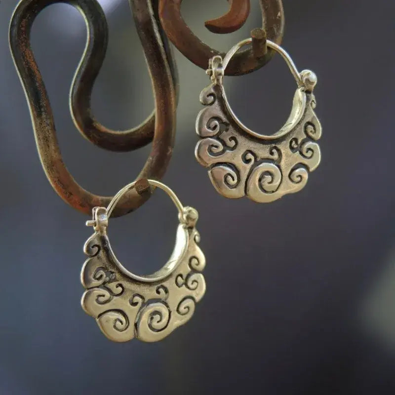 Exotic Vintage Earrings