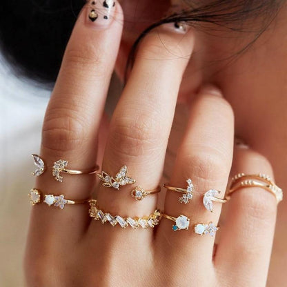 Unique Premium Set with 8 to 12 Rings